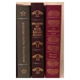 H - Set of 6 Easton Press Presidential Biographies in Leather Binding