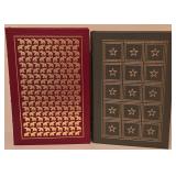 H - Set of 6 Easton Press Presidential Biographies in Leather Binding