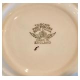H - Set of 6 Vintage Porcelain Tea Cups and Saucers Assorted Floral Patterns