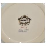 H - Set of 6 Vintage Porcelain Tea Cups and Saucers Assorted Floral Patterns