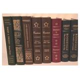 O - Set of 8 Easton Press Presidential Leather-Bound Books