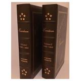 O - Set of 8 Easton Press Presidential Leather-Bound Books