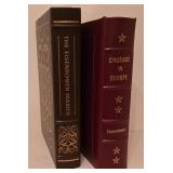 O - Set of 8 Easton Press Presidential Leather-Bound Books