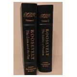 O - Set of 8 Easton Press Presidential Leather-Bound Books