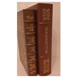 H - Set of 8 Easton Press Leather-Bound Library of the Presidents Books