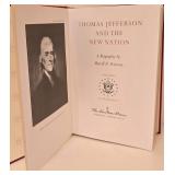 H - Set of 8 Easton Press Leather-Bound Library of the Presidents Books