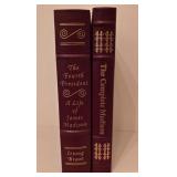 H - Set of 8 Easton Press Leather-Bound Library of the Presidents Books