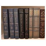 H - Easton Press Leather Library of Presidents Collection, Lot of 6 US President Biographies