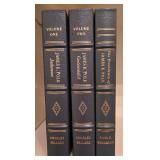 H - Easton Press Leather Library of Presidents Collection, Lot of 6 US President Biographies