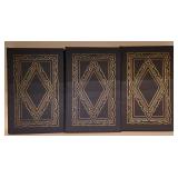 H - Easton Press Leather Library of Presidents Collection, Lot of 6 US President Biographies