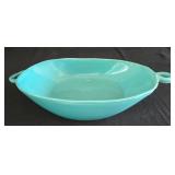 H - Couleur Nature Serving Dish and Set of 10 Square Appetizer Plates