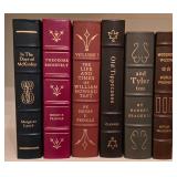 H - Set of 6 Easton Press Library of the Presidents Leatherbound Biographies