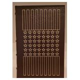 H - Set of 6 Easton Press Library of the Presidents Leatherbound Biographies