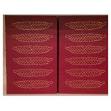 H - Set of 6 Easton Press Library of the Presidents Leather Bound Books