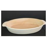 O - Pampered Chef Baking Bowl, Stoneware Bakeware, and 5 Bread Proofing Baskets with Liners