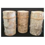 H - Collection of Assorted Candles, LED Candles, and Ornate Brass Candleholder