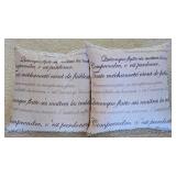 ML-BR1 - Set of 6 Decorative Throw Pillows and Pillow Shams with Inserts