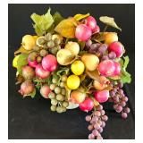 ML-BR1 - Decor Set with Certified International Apple Tray, Faux Fruit Displays, Cake Plate, and 6 Papart Olive Bowls