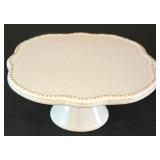 ML-BR1 - Decor Set with Certified International Apple Tray, Faux Fruit Displays, Cake Plate, and 6 Papart Olive Bowls