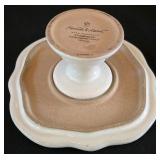 ML-BR1 - Decor Set with Certified International Apple Tray, Faux Fruit Displays, Cake Plate, and 6 Papart Olive Bowls