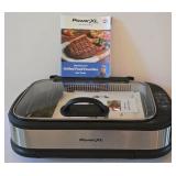 LR - PowerXL Smokeless Grill Pro PG-1500 FDR with Manuals and Cord