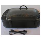 LR - PowerXL Smokeless Grill Pro PG-1500 FDR with Manuals and Cord