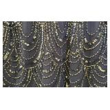 JKARA Beaded Evening Gown with Jacket Size 12