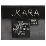 JKARA Beaded Evening Gown with Jacket Size 12