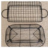Hearth & Hand with Magnolia Metal Wire Storage Basket and More