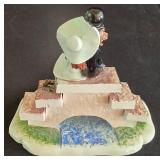 Set of 3 Figurines  including a Sarah Kay Porcelain Figurine with Original Box