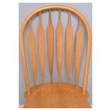 UL - Oak Dining Table with 6 Windsor Chairs