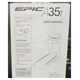 UL - Epic A35T Treadmill with Energy Return and Touch Console