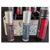 DR - doTERRA Essential Oils Collection with Wood Storage Box and Floral White Case