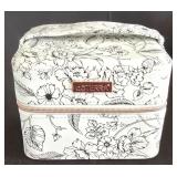 DR - doTERRA Essential Oils Collection with Wood Storage Box and Floral White Case