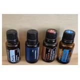 DR - doTERRA Essential Oils Collection with Wood Storage Box and Floral White Case