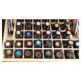 DR - doTERRA Essential Oils Collection with Wood Storage Box and Floral White Case
