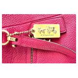 DR - Coach Prairie Fuschia Pink Tote/Crossbody Bag With Zipper Closure