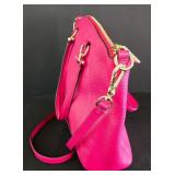 DR - Coach Prairie Fuschia Pink Tote/Crossbody Bag With Zipper Closure
