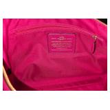DR - Coach Prairie Fuschia Pink Tote/Crossbody Bag With Zipper Closure