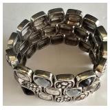 K - Collection of 12 Costume and Fashion Bracelets Assorted Styles