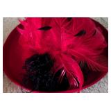 ML-BR1 - Collection of 5 Vintage Ladies Hats with Decorative Accents