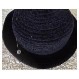 ML-BR1 - Collection of 5 Vintage Ladies Hats with Decorative Accents