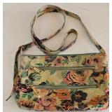 ML-BR1 - Set of 4 Handbags and Wallets including Fossil, Hobo, Vera Bradley, and Woven Rubber Bag