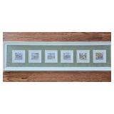 ML-B1 - Framed Set of 6 Barbados Prints by J. L. Walker