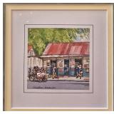 ML-B1 - Framed Set of 6 Barbados Prints by J. L. Walker