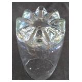 K - Glassware Set with Orrefors Candleholder, Water Glasses, Stemware, and Etched Glass Bowl