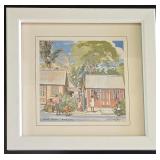 ML-BR1 - Collection of 6 Framed Jill Walker Caribbean Art Prints
