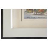 ML-BR1 - Collection of 6 Framed Jill Walker Caribbean Art Prints