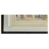ML-BR1 - Collection of 6 Framed Jill Walker Caribbean Art Prints