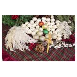G - Large Collection of Holiday Decor and Christmas Ornaments